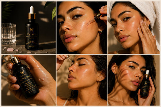 Aquária: sérum hidratante K-Beauty con centella asiática
